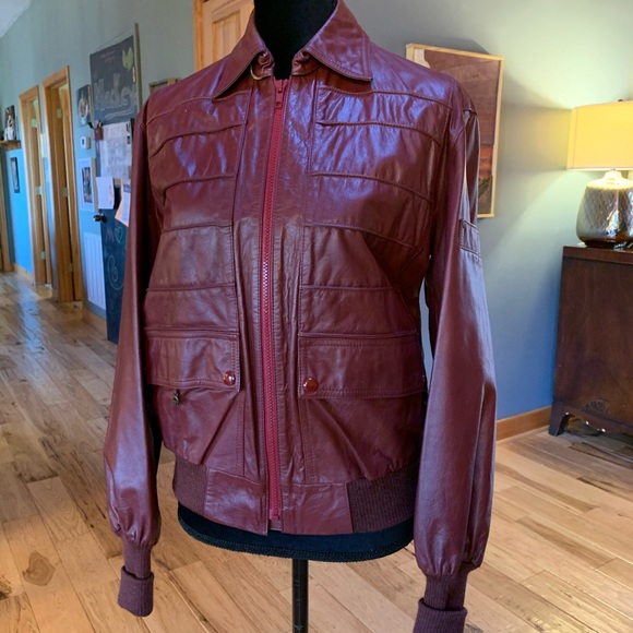 Vintage Aigner leather jacket - Picture 2 of 10